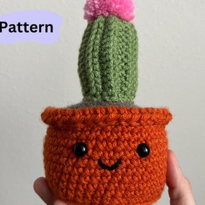 PATTERN Crochet Cactus Succulent Plant, Amigurumi Toy, PDF Pattern