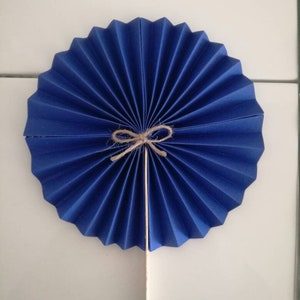 Ventaglio carta matrimonio