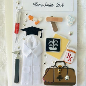 Personalized Physician Assistant Graduate Greeting Card|PA|PA-C