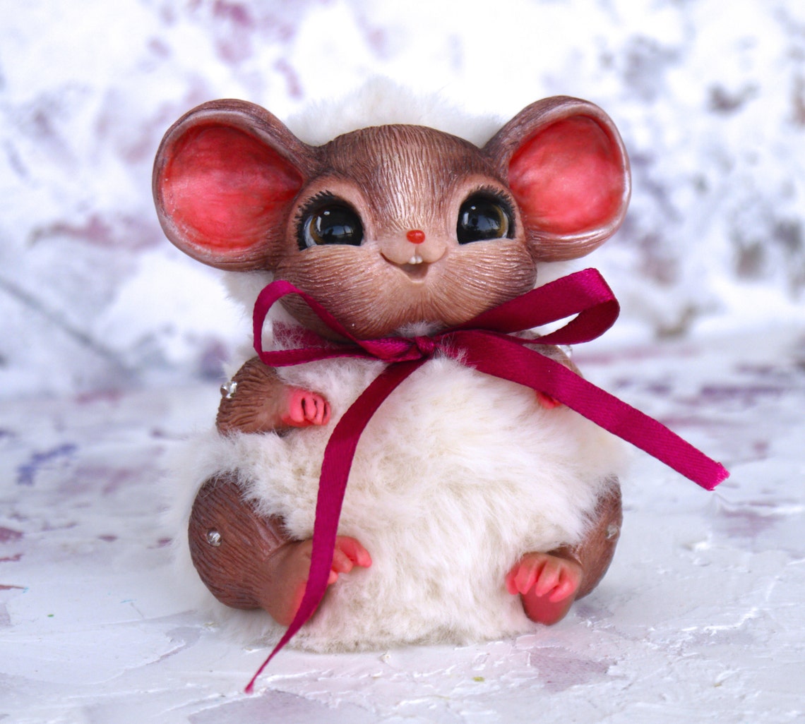 Kleine Mäuse Maus Weihnachten Maus Plüsch Mäuse Puppe Etsy
