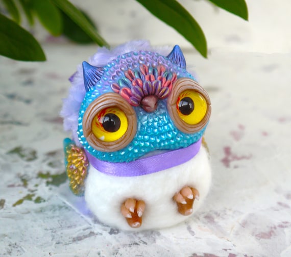 mini stuffed owls