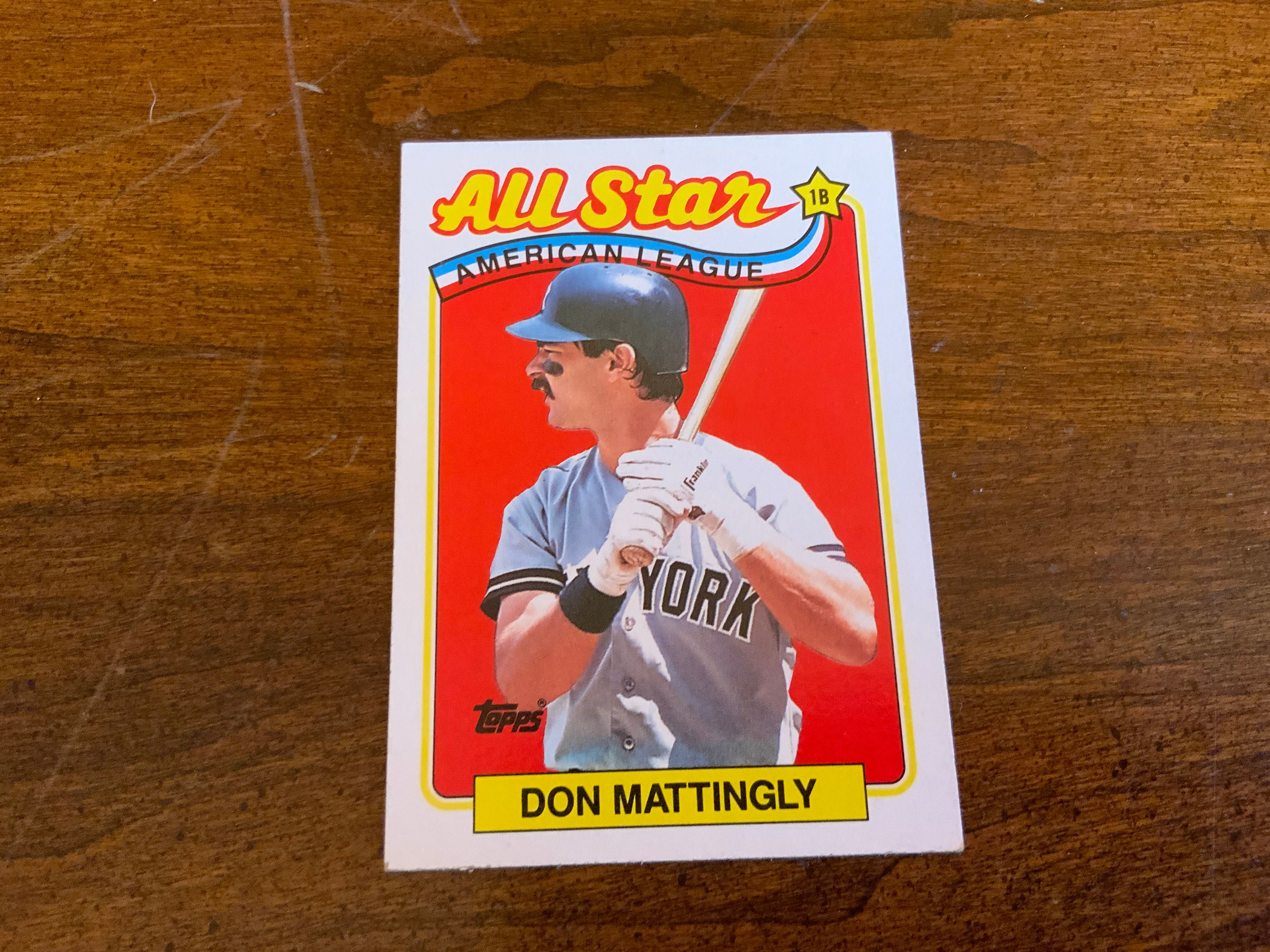 Topps All Star Don Mattingly Baseball Card 