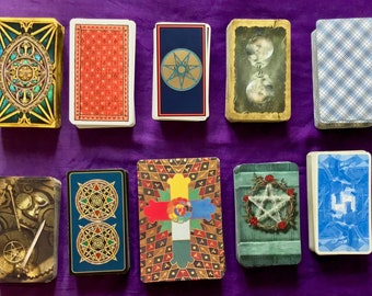 Lecture de tarot psychique le jour même par email - 3 questions