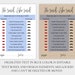 EDITABLE He Said She Said Game Printable Custom Cards Rustic Bridal ...