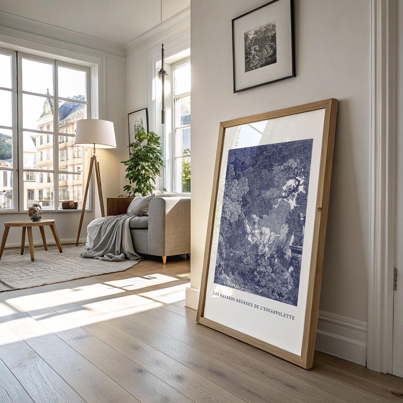 Printable Rococo Wall Art – the Swing | Versailles 18th Century French ...