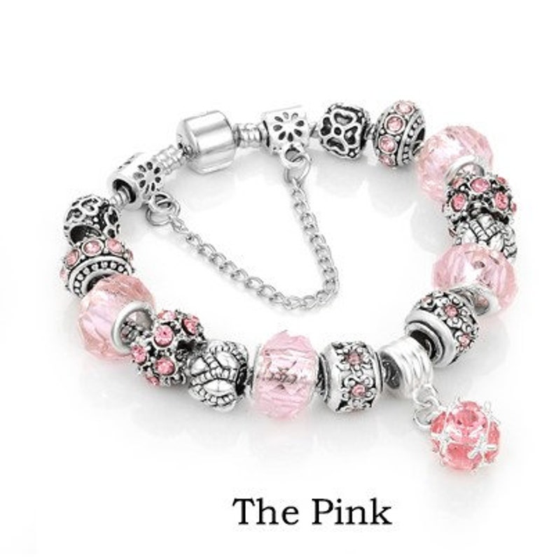 Canada Seller Charm Beads Pandora Style Bracelet Etsy