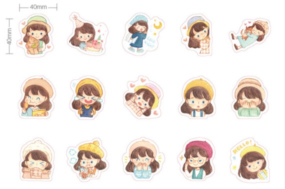 Canada Seller Kawaii Menhera-chan Stickers japanese 