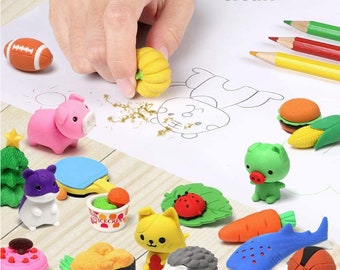 Canada Seller - Kawaii 3D Puzzle Eraser