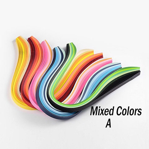 10MM 6 Color Quilling Paper Strips, Craft Supplies, Paper Crafts