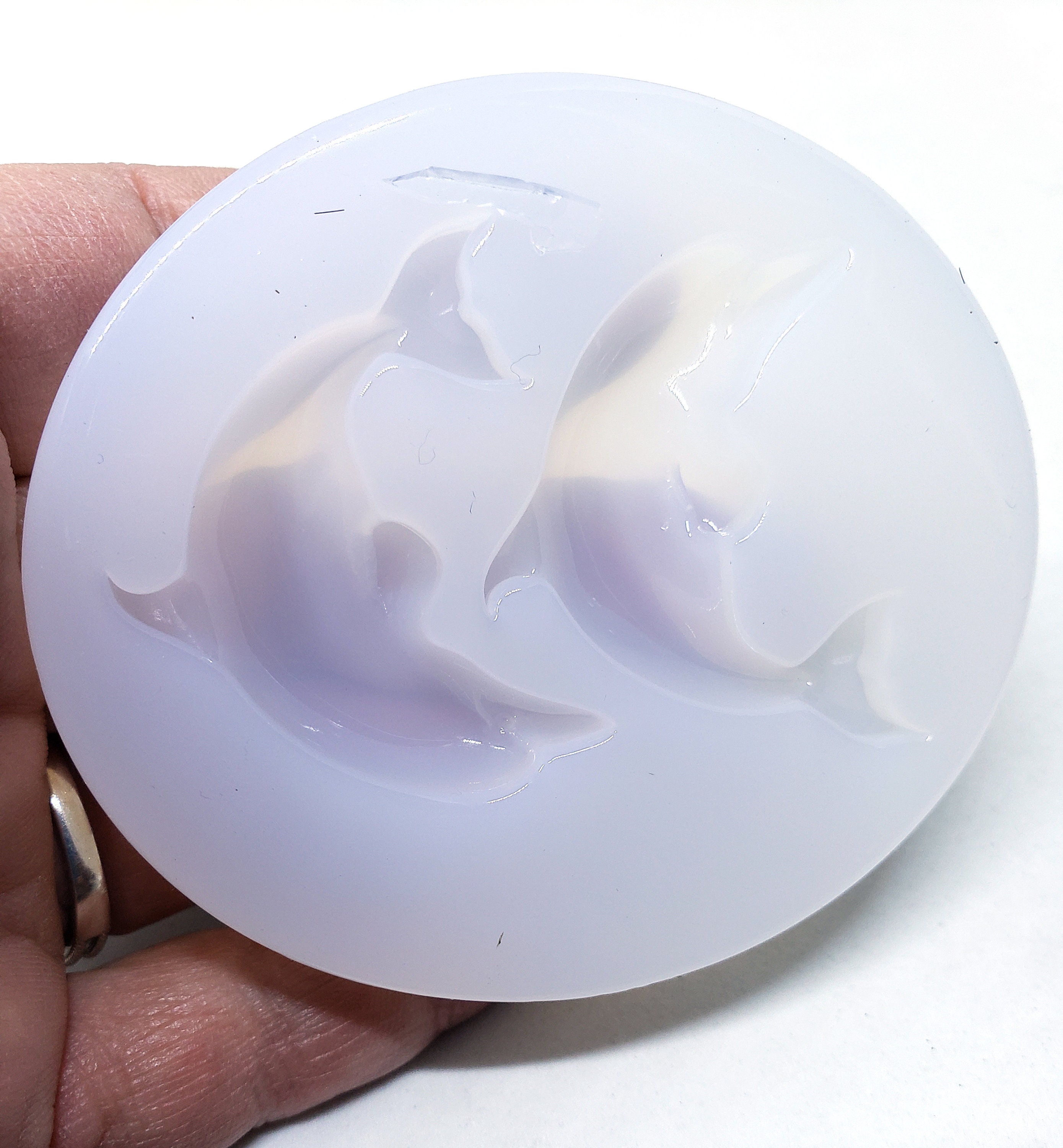 Silikonform Hochlandrind - Epoxidharz Gießform Für Schmuck & Deko