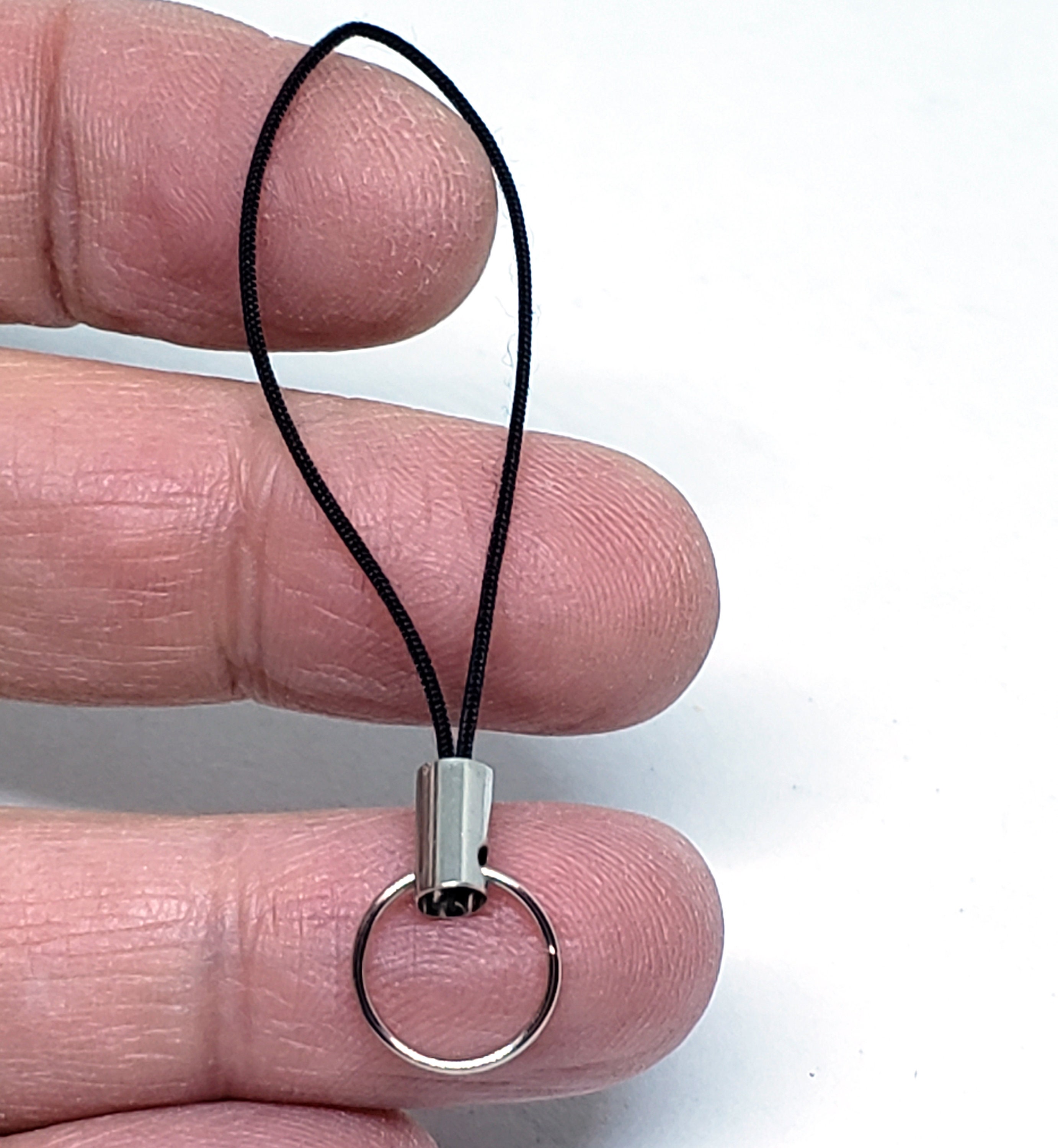 Beadnova Key Chain Ring Metal Split Ring for Dog Tag and Keys Organization  (15mm, 100pcs)