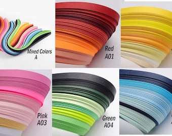 DZ1207 Quilling Paper 3mm*390mm Mixed Origami Paper craft 160 Strips 26 Colors \ DZ1207 Quilling Paper 3mm*390mm Mixed Origami Paper craft 160 Strips 26 Colors \