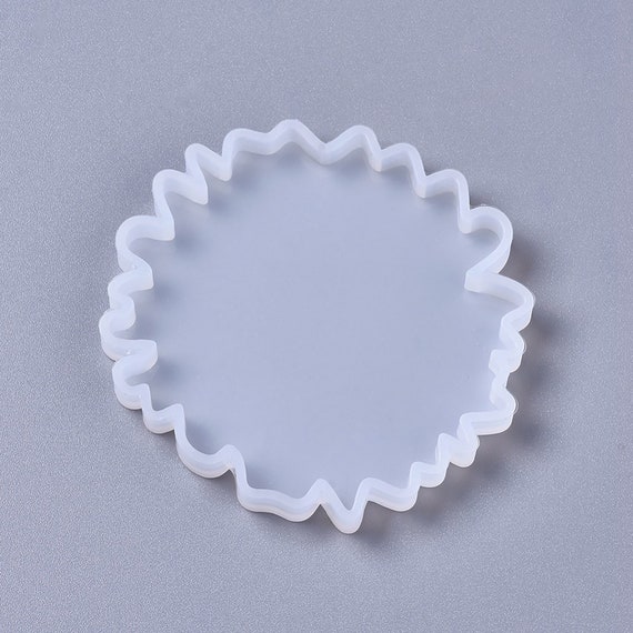 Flower Silicone Mold, For UV Resin Coasters, Epoxy Resin Molds