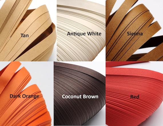 10mm Quilling Paper Strips, Paper Arts & Crafts Supplies, Crafts for Kids and Adults, Paper Strips, Paper Supply, Craft Supply