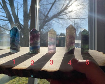 Beautiful Flourite Tower Natural- You Choose