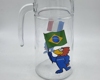 CHOPE A BIÈRE Verre Football Coupe Du Monde France 98 EUR 5,00