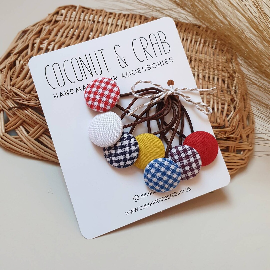 School Uniform Button Bobbles and Clips Snap Clips School Hair School ...