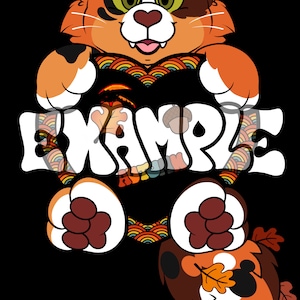 Custom Critter Shaker Keychain
