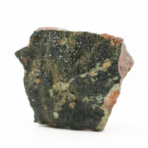 Druzy Malachite and Dolomite with Hematite Specimen