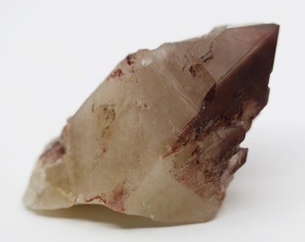 Hematite Quartz Point