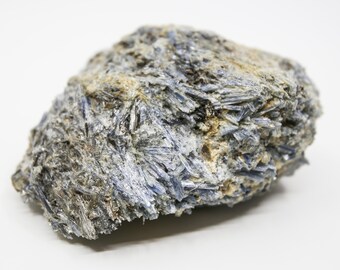 Blue Kyanite with Mica and Calcite