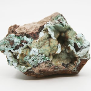 Druzy Dolomit, Malachit und Psuedo Chrysokoll