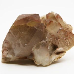 Red Hematite Quartz Cluster