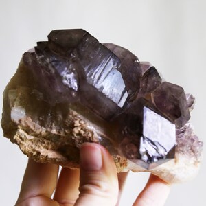 Black Amethyst Freeform Cluster