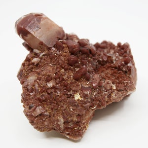 Rare Hematite Quartz Cluster