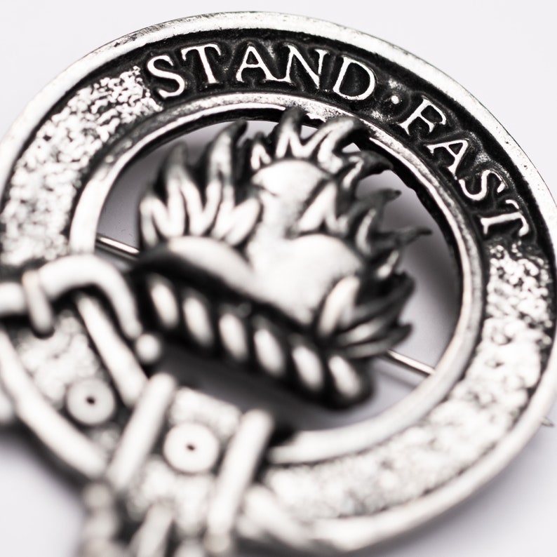 USA Kilts Grant Clan Crest Cap Badge / Brooch Pin Made in Etsy