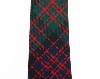 USA Kilts MacDonald Modern Tartan Plaid Wool Necktie Made in Scotland