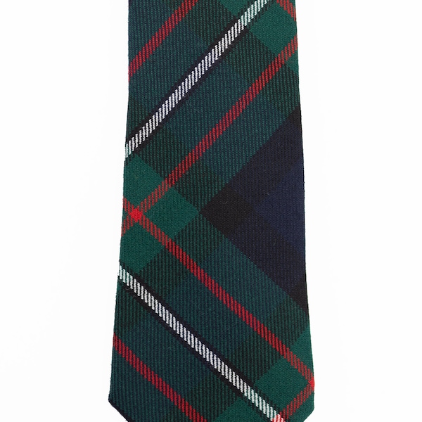 USA Kilts Ferguson Modern Tartan Plaid Wool Necktie Made Scotland