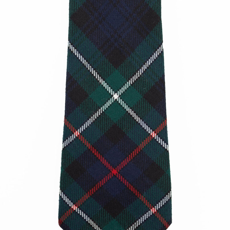 MacKenzie Dress Tartan Crest Blanket Wave Style