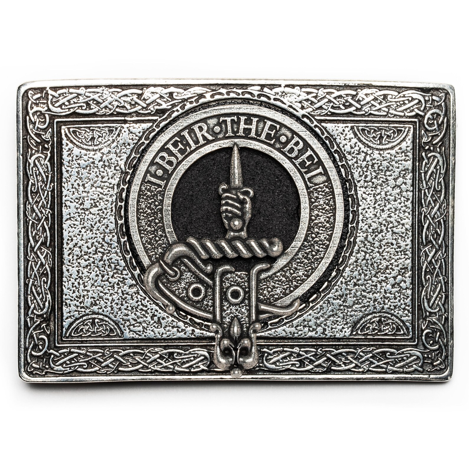 USA Kilts Bell Clan Crest Belt Buckle Made in Scotland Etsy