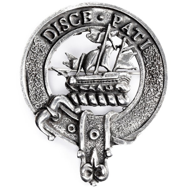 USA Kilts Duncan Clan Crest Cap Badge / Brooch Pin Made in Scotland