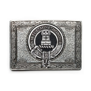 USA Kilts MacLean Clan Crest Belt Buckle Made in Scotland