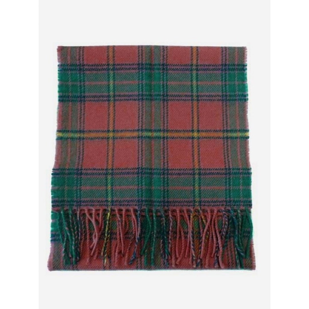 USA Kilts Irish County Galway Tartan Plaid Lambswool Scarf Made in