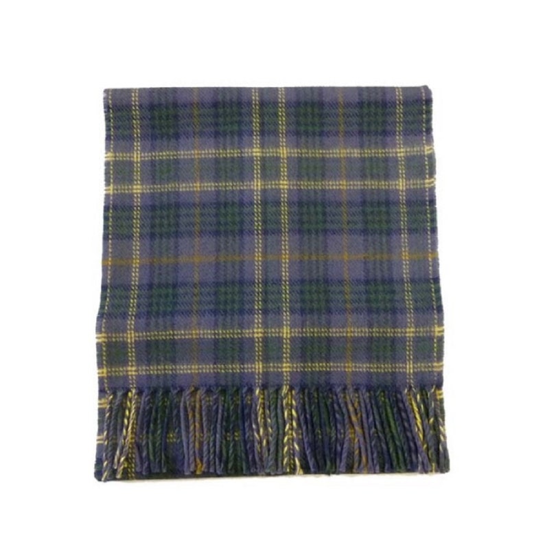 USA Kilts Irish County Fermanagh Tartan Plaid Lambswool Scarf Made in ...