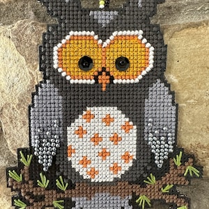 Clement - Parliament of Owls Series PDF. A design for perforated paper