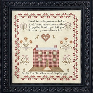 Sophia Stafford 1839 - a reproduction sampler chart PDF