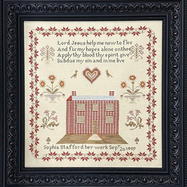 Sophia Stafford 1839 - a reproduction sampler chart PDF