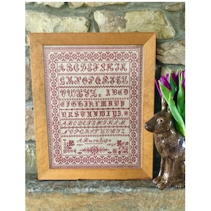 A Burnhope 1895 - a reproduction sampler PDF chart
