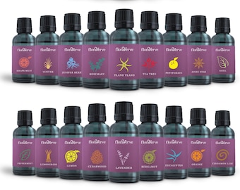 floraVerve All Natural & 100% Pure Essential oils (60+ Scents) - Add 3+ Oils to your Cart to use Coupon Code FREESHIPPING