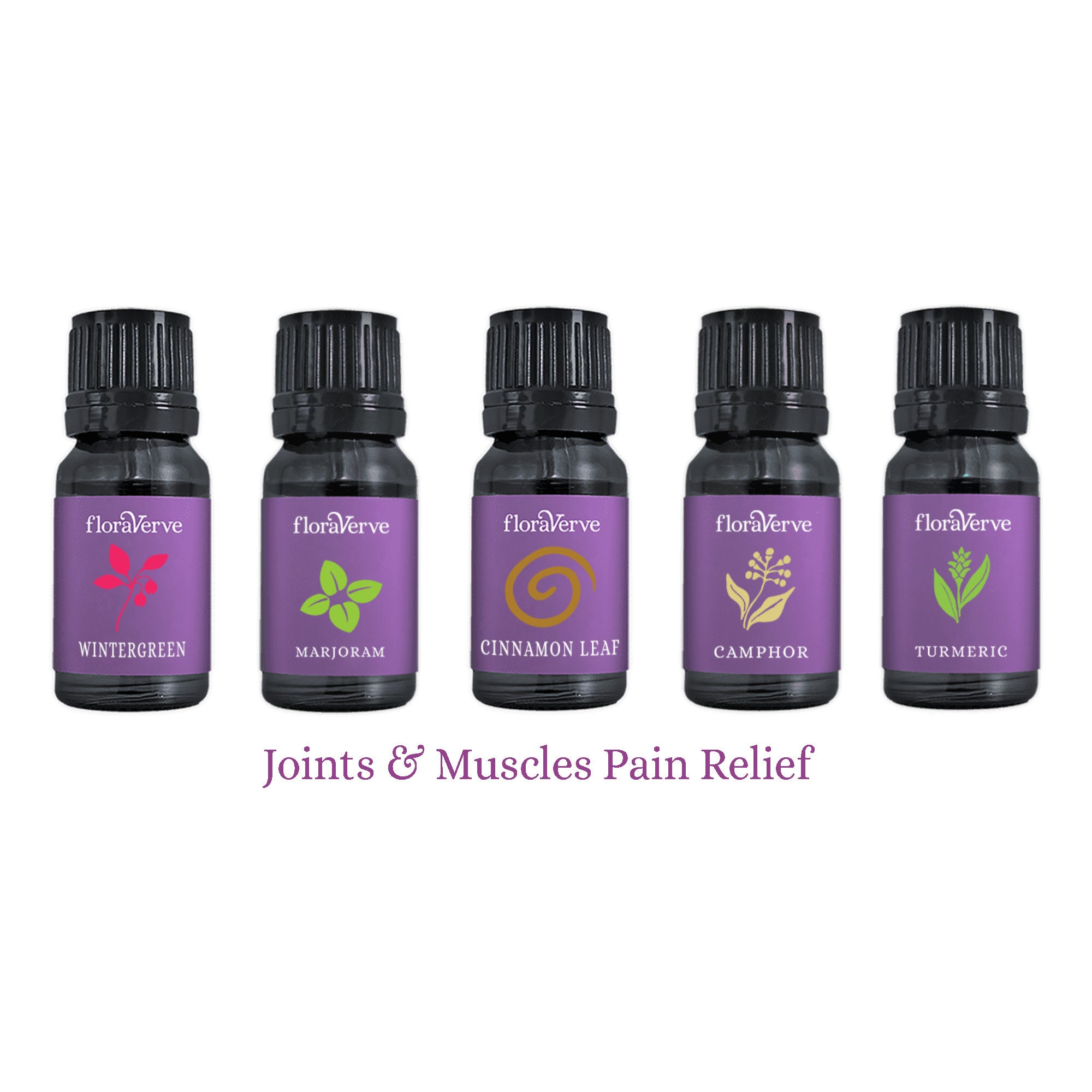 Floraverve 100 Pure and Natural Essential Oils Joints & Etsy UK