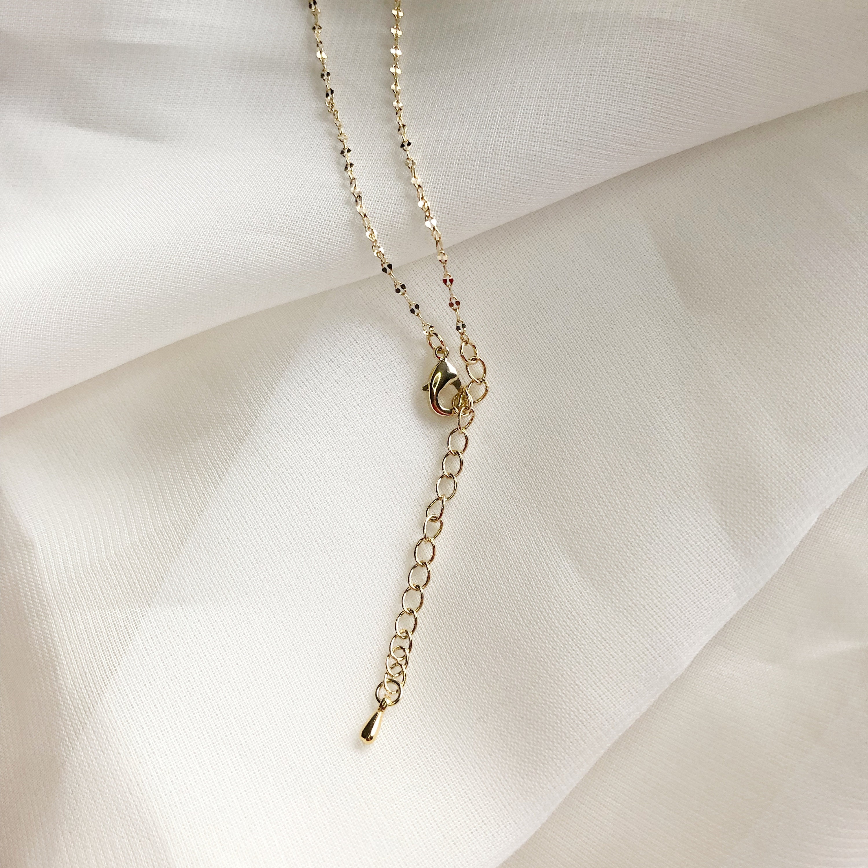 Simple gold chain with best sale locket