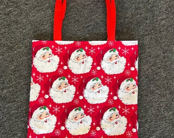 Santa Claus Christmas Tote