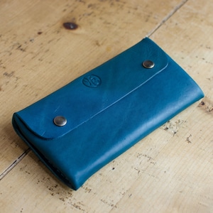 Monedero de cuero, Monedero de cuero hecho a mano, Cartera de cuero para mujer, Diseñado y fabricado en Gran Bretaña