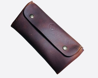 Leather Purse, Brown Leather Purse, Ladies Leather Purse, Women’s Leather Purse, Pure Leather, Handmade By HBLeatherCo