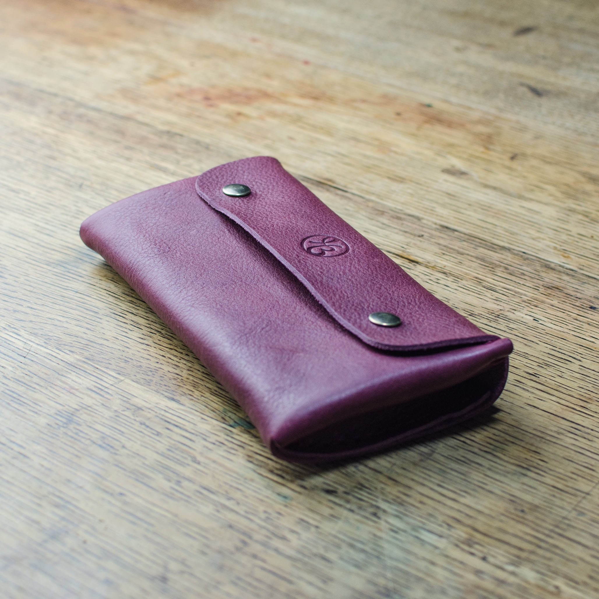Large Leather Purse - 529