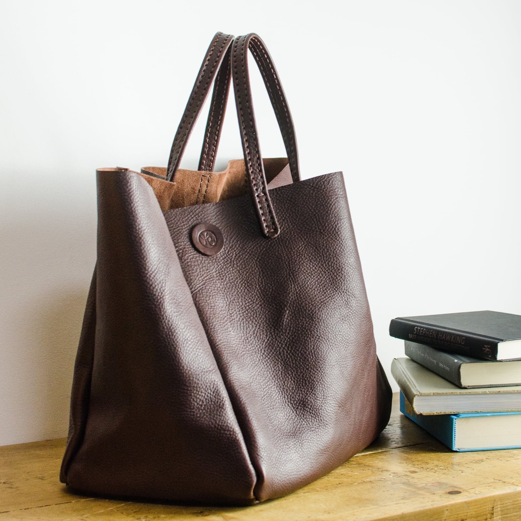 Oversized Leather Bag Brown Leather Bag Leather Hold All - Etsy UK